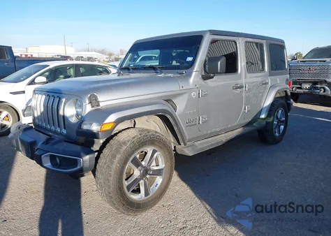 2020 Jeep Wrangler Unlimited Sahara 4X4 from USA, damaged, VIN 1C4HJXEN4LW272128